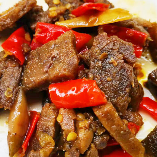 恩施 利川【庆芭芭】 手工鲜牛肉干75g装 商品图8