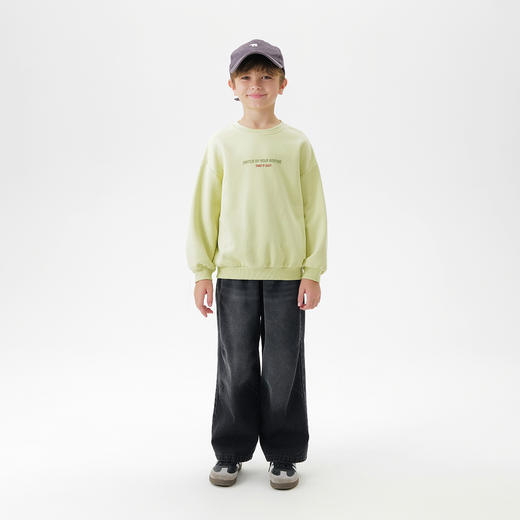 马克珍妮男童时尚百搭直筒牛仔裤2025年秋装新款551276 商品图3