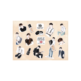 EC1903B 玫珂菲MAKE UP FOR EVER -玫珂菲贴纸