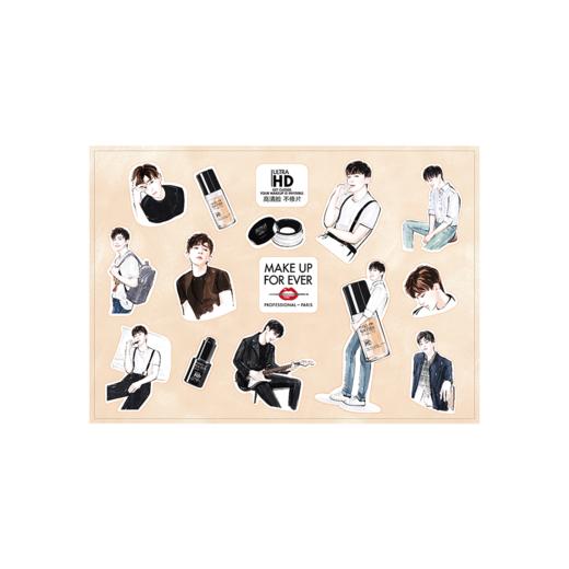 EC1903B 玫珂菲MAKE UP FOR EVER -玫珂菲贴纸 商品图0