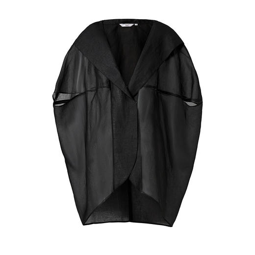 TANGYcollection天意2025秋季新品商场同款茛绸连帽女外套L251045 商品图4