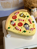 多款式~三眼仔小动物披萨卡通手绘蛋糕-低糖处理无添加 商品缩略图2