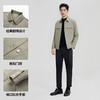 圣得西男士翻领夹克2025年秋季新款华夫格肌理暗纹通勤长袖外套男 商品缩略图4