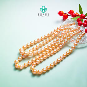 玉美人菲菲/S925珍珠项链约9-12mm