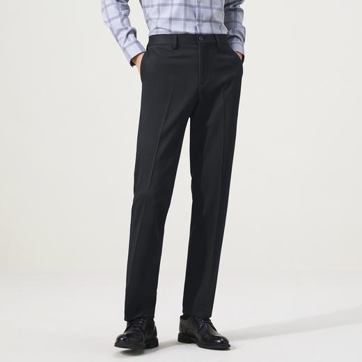 【针织弹力】柒牌西裤男士秋季新款长裤中年商务直筒裤子西装裤129H71770 商品图1