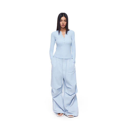 FDR官方店 吸湿透气洗水做旧伞兵裤子男女宽松工装裤休闲运动长裤 商品图1