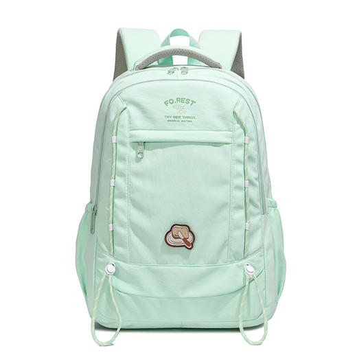 积分兑换【简约韩系撞色新款书包】轻便旅行休闲双肩包 高颜值耐脏大容量双肩包-QB#异业福利 商品图8