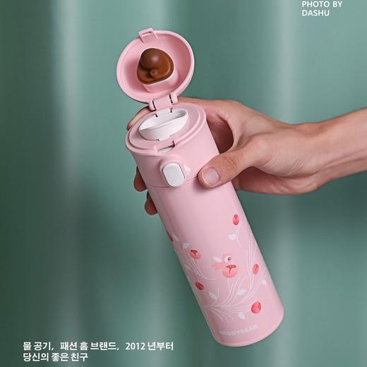 【特价清仓】杯具熊智能显温保温杯630ml 幻想系列水壶316内胆 智能显温IP联名 儿童保温杯吸管水杯礼盒装 开学季 商品图6