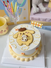 布丁狗卡通手绘蛋糕-低糖处理无添加 商品缩略图1