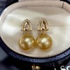 11-12mm金珠耳坠 商品缩略图0