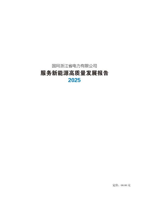 国网浙江省电力有限公司服务新能源高质量发展报告2025 商品图2