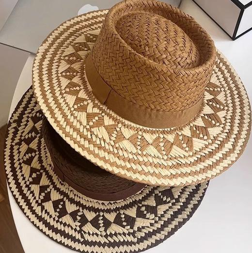 编织款草帽从海滩到街头的百搭神器 商品图13