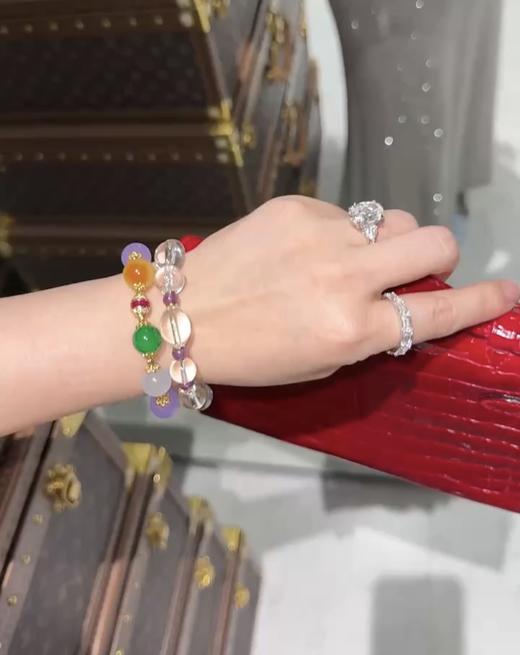 GAONAS 浮光纱 中式贵气清丽白珠手链11569SW 商品图5