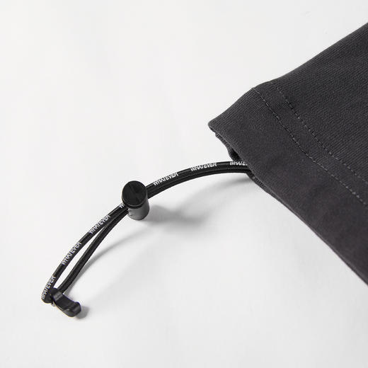 NPC潮牌胸前小织带100%棉短袖T恤男简约舒适字母印花NP55TE71 商品图2