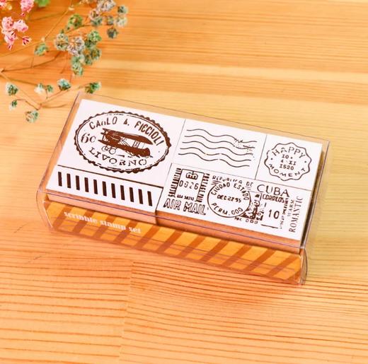 micia美日 黑白畫塗鴉印章組 商品图0