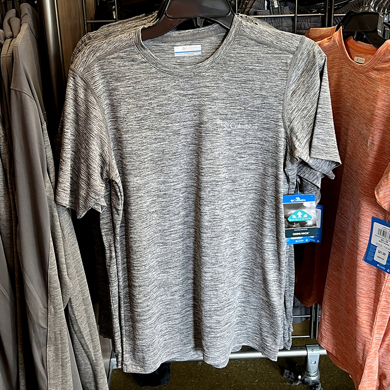 Columbia/哥伦比亚 男士夏季户外运动休闲圆领速干透气短袖T恤