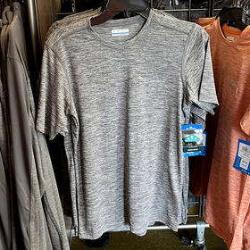 Columbia/哥伦比亚 男士夏季户外运动休闲圆领速干透气短袖T恤