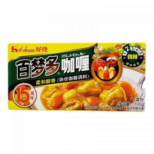 好侍百梦多咖喱微辣100g 商品图0