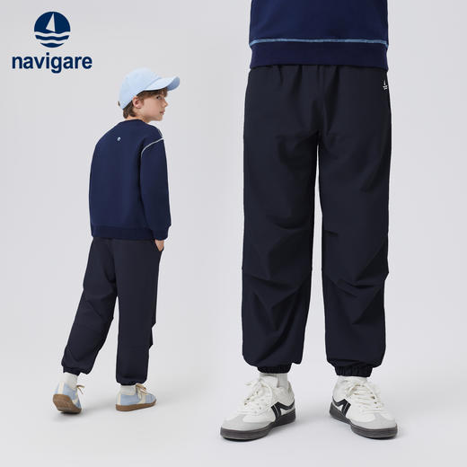 【纳维凯尔】【120-165】Navigare小帆船男女童春秋款速干裤 商品图5