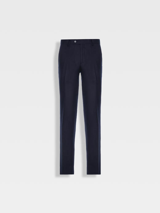 callisto星空蓝绵羊毛西裤 商品图0