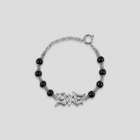 GOODBAI 916 logo异形吊坠串珠金属组合手链