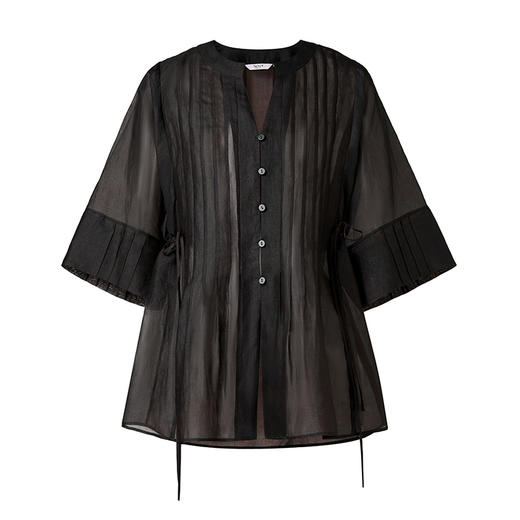 TANGYcollection天意2025秋季新品商场同款茛绸女衬衣L251027 商品图4