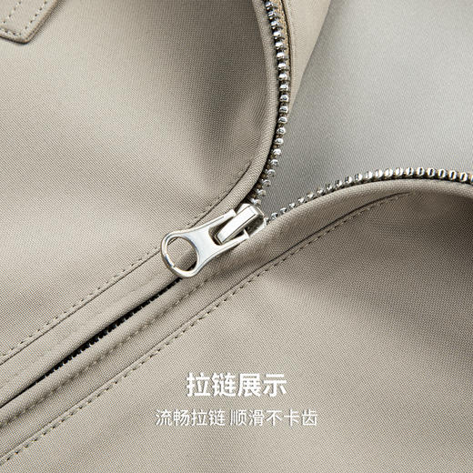 【易打理】圣得西男士翻领夹克2025年秋季新款时尚百搭休闲外套 商品图7