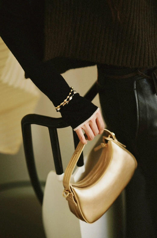 84-4 纯圆正 尾货  钟楚曦 吴千语 同款 阿弗洛迪忒 拼色手链 两条一组 无补货 首日包邮 商品图5