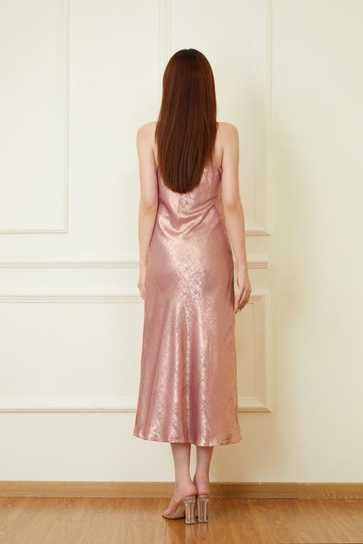 SIA SAYLOR 减龄甜美烫金吊带连衣裙 20767 商品图5