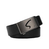 6942199082532115 沙驰satchi 男式真皮腰带头层牛皮自动扣皮带青年【三八礼物礼盒】送爱人【115cm】 商品缩略图3