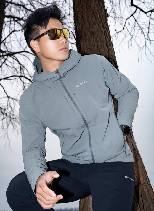 点此购买 MONTANE春秋季CIMA系列男士防风运动户外软壳冲锋衣外套 bk 326082 商品图8