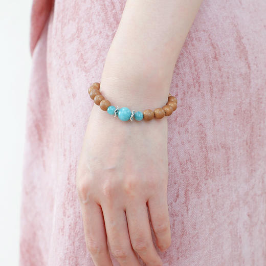 敦煌文创 【飞天芪韵】黄芪中药手串 非遗技艺 古法制香 合香养性 商品图9