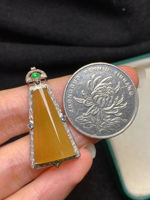 无事牌翡翠吊坠 商品图3