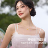 周六福足金链坠计价黄金春日浪漫蝶精灵项链游园绮梦系列节日礼物 商品缩略图4