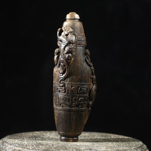 BC.BOG5-8.1-8  文莱老料沉水(貔貅双鱼瓶)挂件 ，47.06g 商品图0