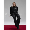 启世录TIWILLTANG“暗夜绅爵”先锋错位立领徽章刺绣夹克长裤套装 商品缩略图3