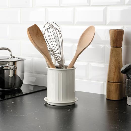 IKEA 餐具架 米黄色/电镀 13 厘米 商品图4