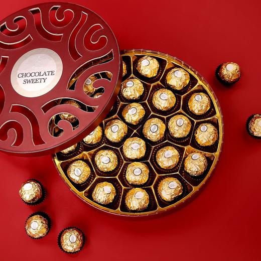 七夕好礼！【心意之作，知情知意！】费列罗巧克力礼盒装 生日七夕情人节礼物 中秋零食实用礼品-QB 商品图5