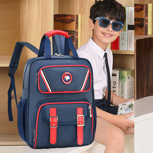 史努比书包小学生卡通儿童双肩书包大容量护脊防泼水轻便女生 商品图4