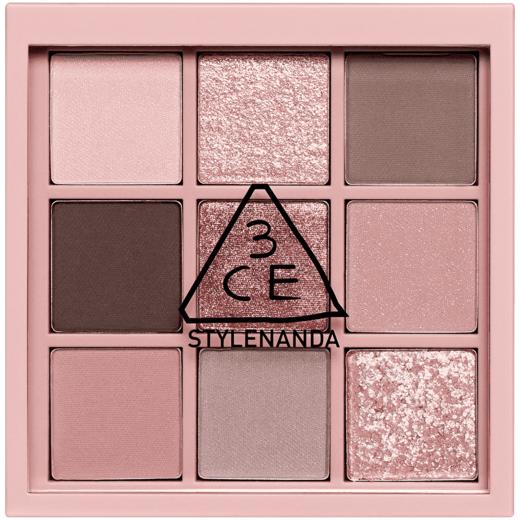 8809939531881 三熹玉3CE 【九宫格眼影】橘棕盘大地色哑光细闪日常自然持久多用新手盘 商品图0