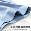 三条装高档无痕男士内裤莫代尔桑蚕丝底裆抑菌内裤男士四角裤平角内裤 商品缩略图3