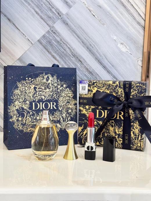 D080409七夕节礼物#真我缎光999#蓝金礼盒 商品图4