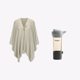 spring喜临 潮孕哺乳斗篷 + Hegen海格恩 随行杯