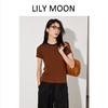 LILYMOON【马油口袋T恤】夏季撞色领短袖T恤 商品缩略图0