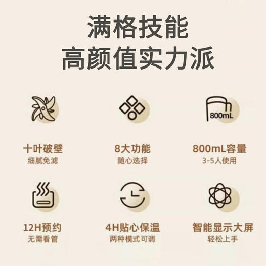 艾青春 破壁豆浆机 型号：AI-D918 商品图2
