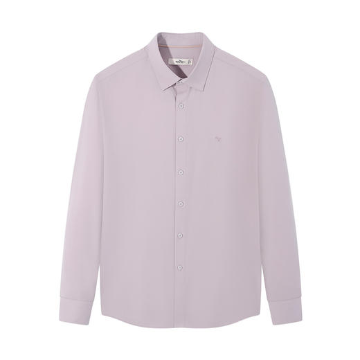 【莫代尔提花衬衫】柒牌长袖衬衫男秋季新款商务质感通勤翻领衬衣129A70650 商品图4