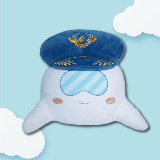 机长帽飞机抱枕 商品图0