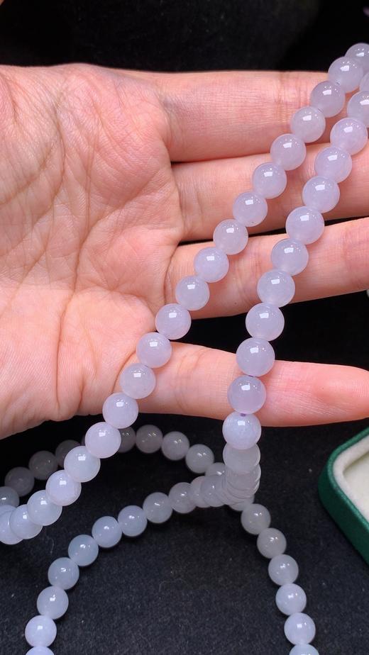 冰紫翡翠珠串 商品图2