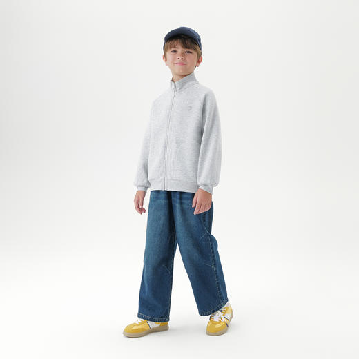 马克珍妮男童时尚百搭直筒牛仔裤2025年秋装新款551276 商品图2