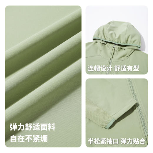 【高弹】圣得西连帽夹克2025秋新款扛皱易打理舒适百搭休闲上衣男 商品图4